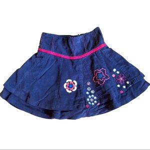 Deux par Deux corduroy skirt